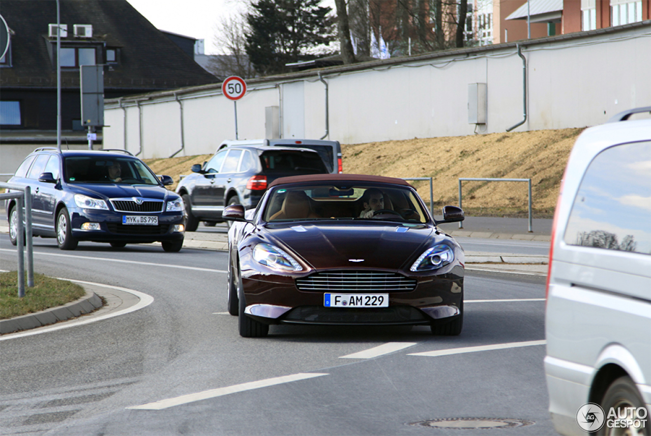 Aston Martin DB9 Volante 2013