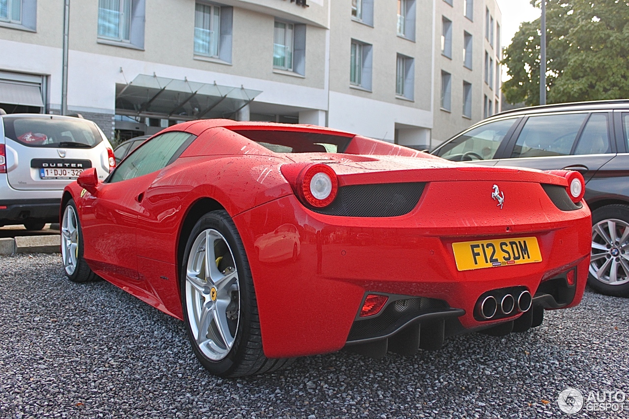 Ferrari 458 Spider