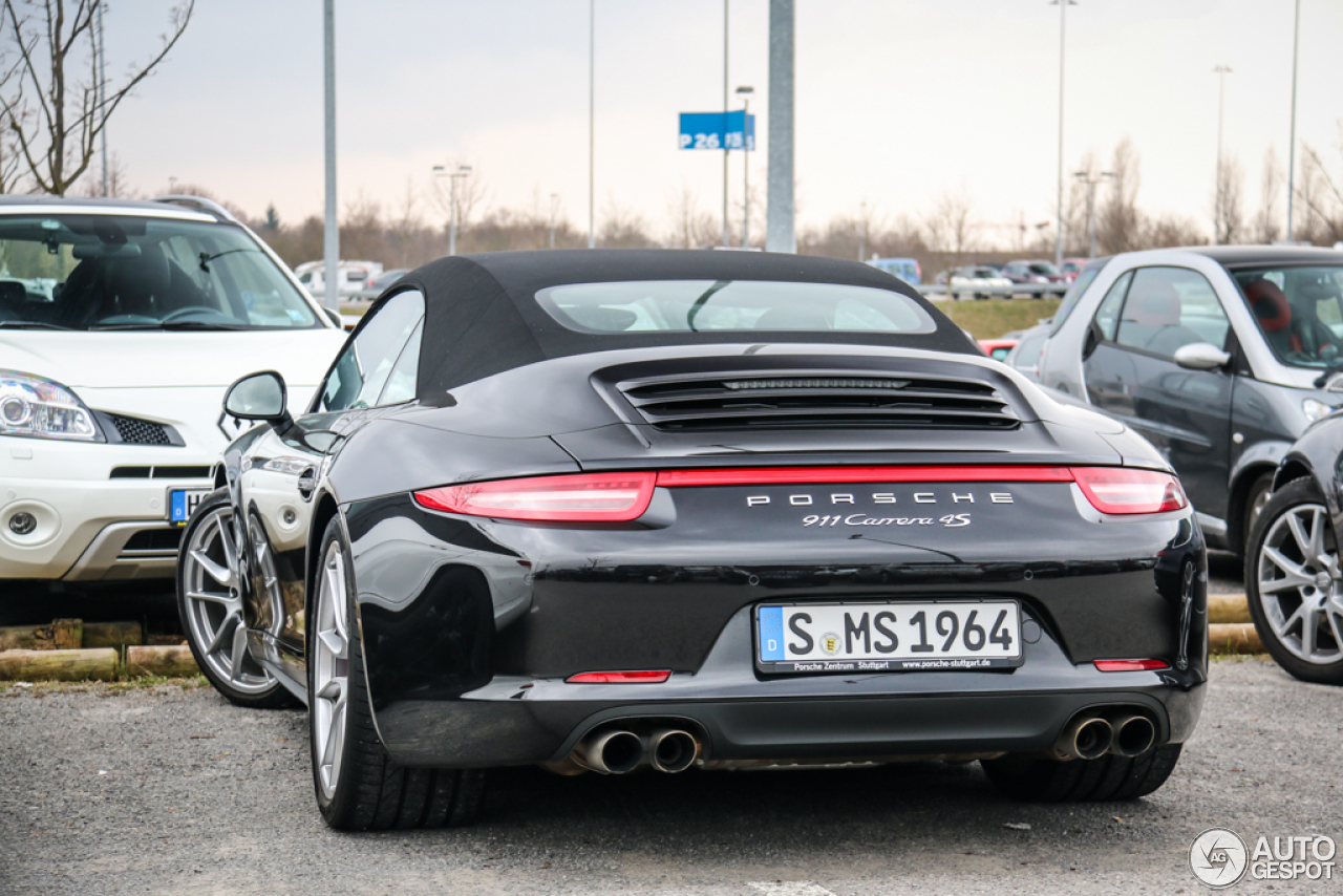 Porsche 991 Carrera 4S Cabriolet MkI