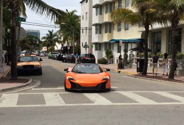 McLaren 650S Spider