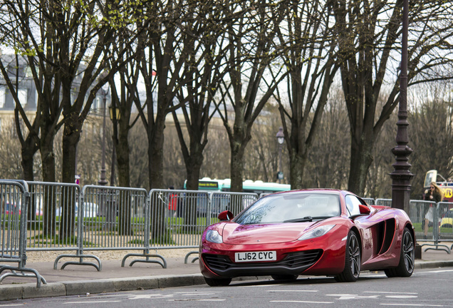 McLaren 12C Spider