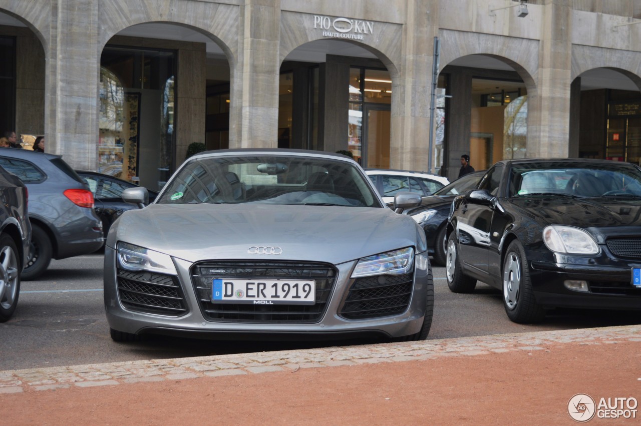 Audi R8 V8 Spyder 2013