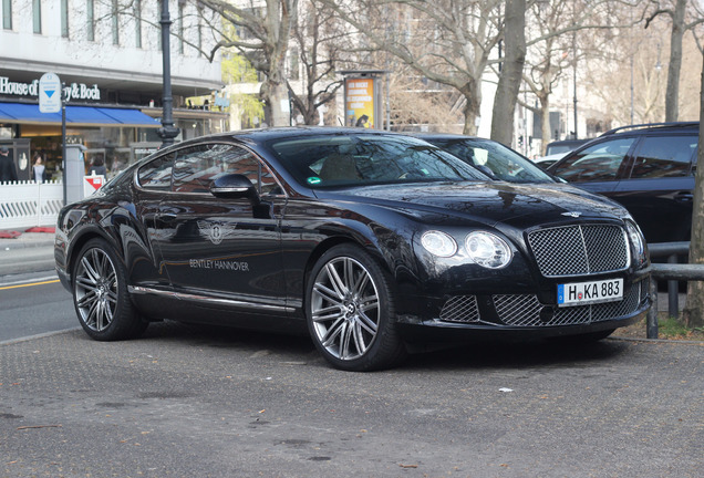 Bentley Continental GT Speed 2012