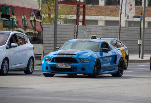 Ford Mustang Shelby GT500 2013 Big Blue