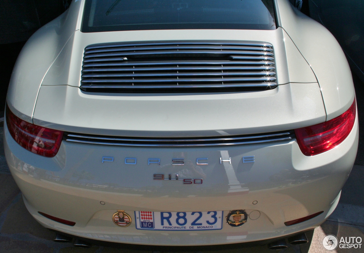 Porsche 991 50th Anniversary Edition