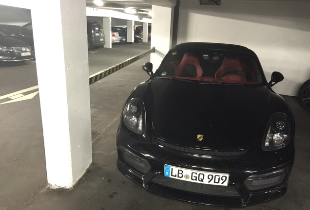 Porsche 981 Boxster Spyder