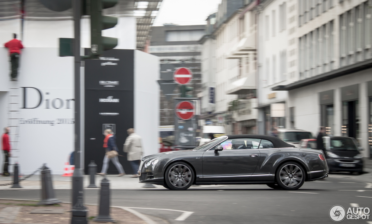 Bentley Continental GTC Speed 2015