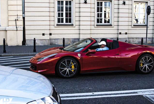 Ferrari 458 Spider