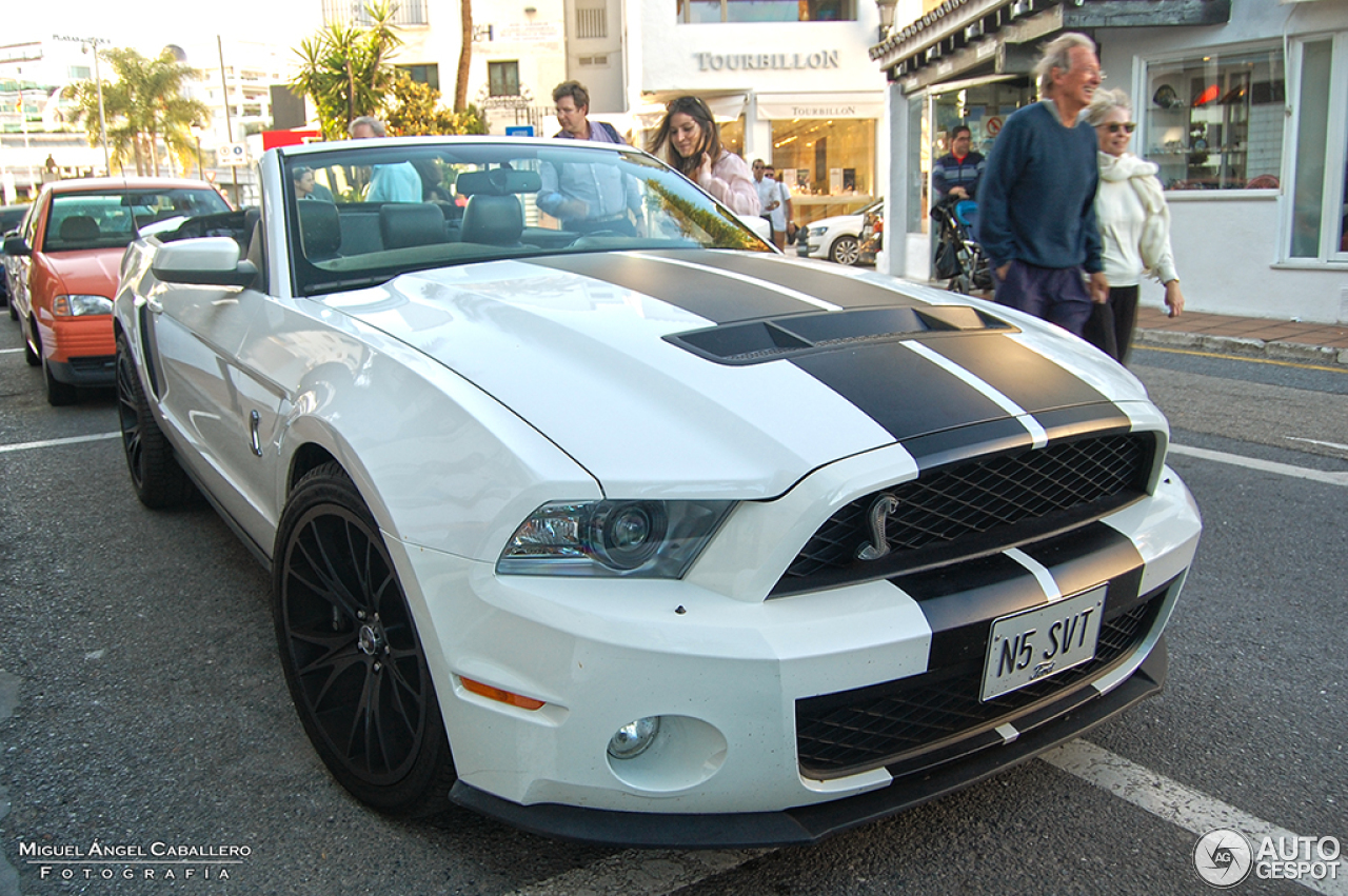 Ford Mustang Shelby GT500 Convertible 2010