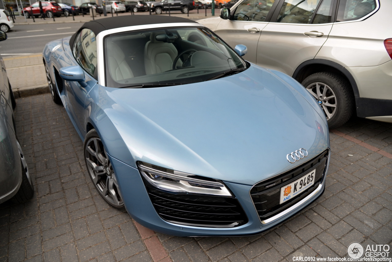 Audi R8 V8 Spyder 2013