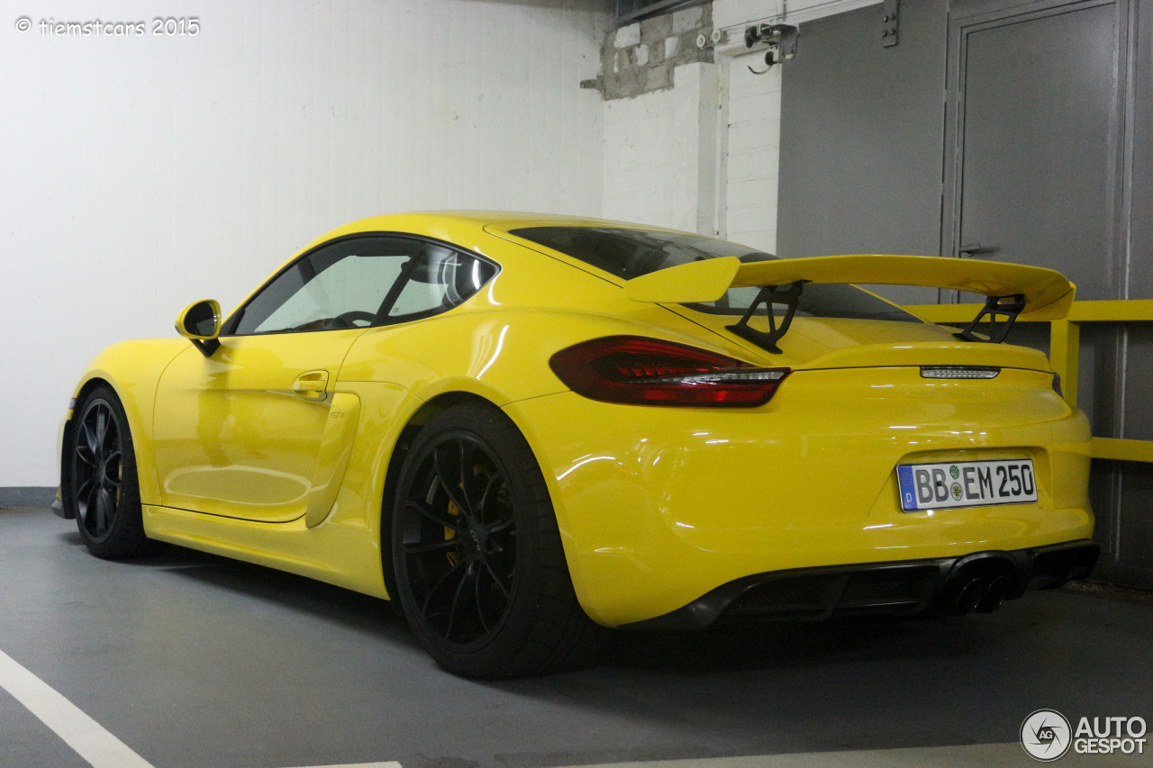 Porsche 981 Cayman GT4