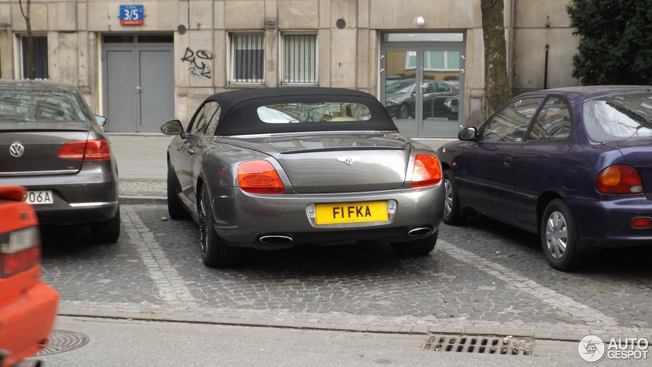 Bentley Continental GTC Speed