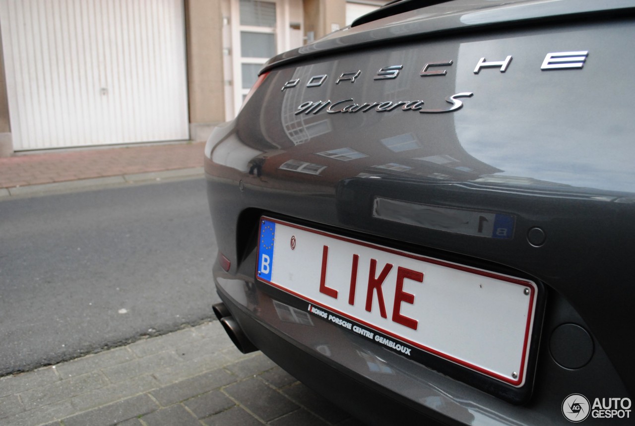 Porsche 991 Carrera S Cabriolet MkI