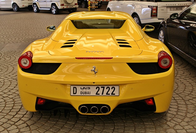 Ferrari 458 Spider