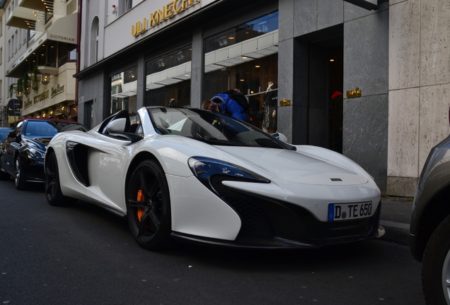 McLaren 650S Spider