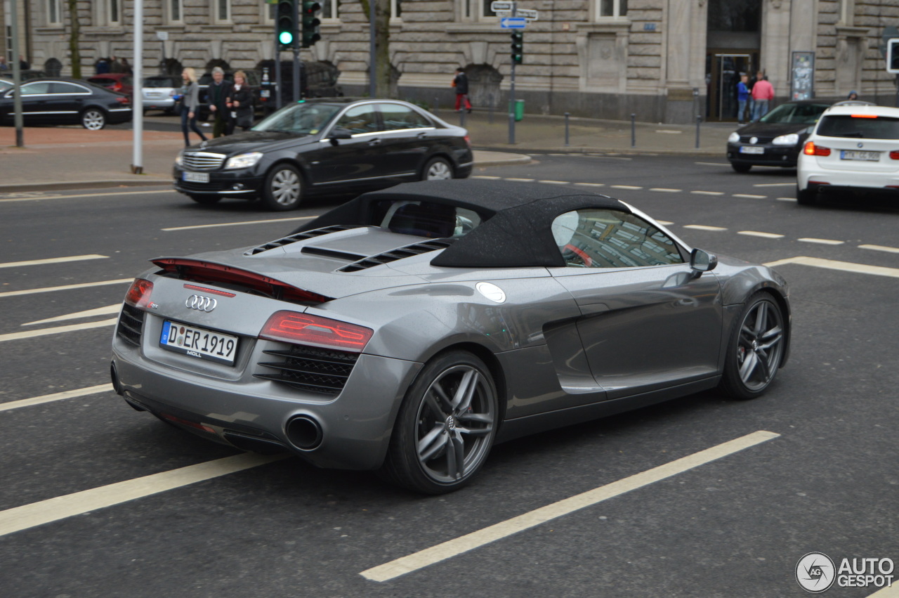 Audi R8 V8 Spyder 2013