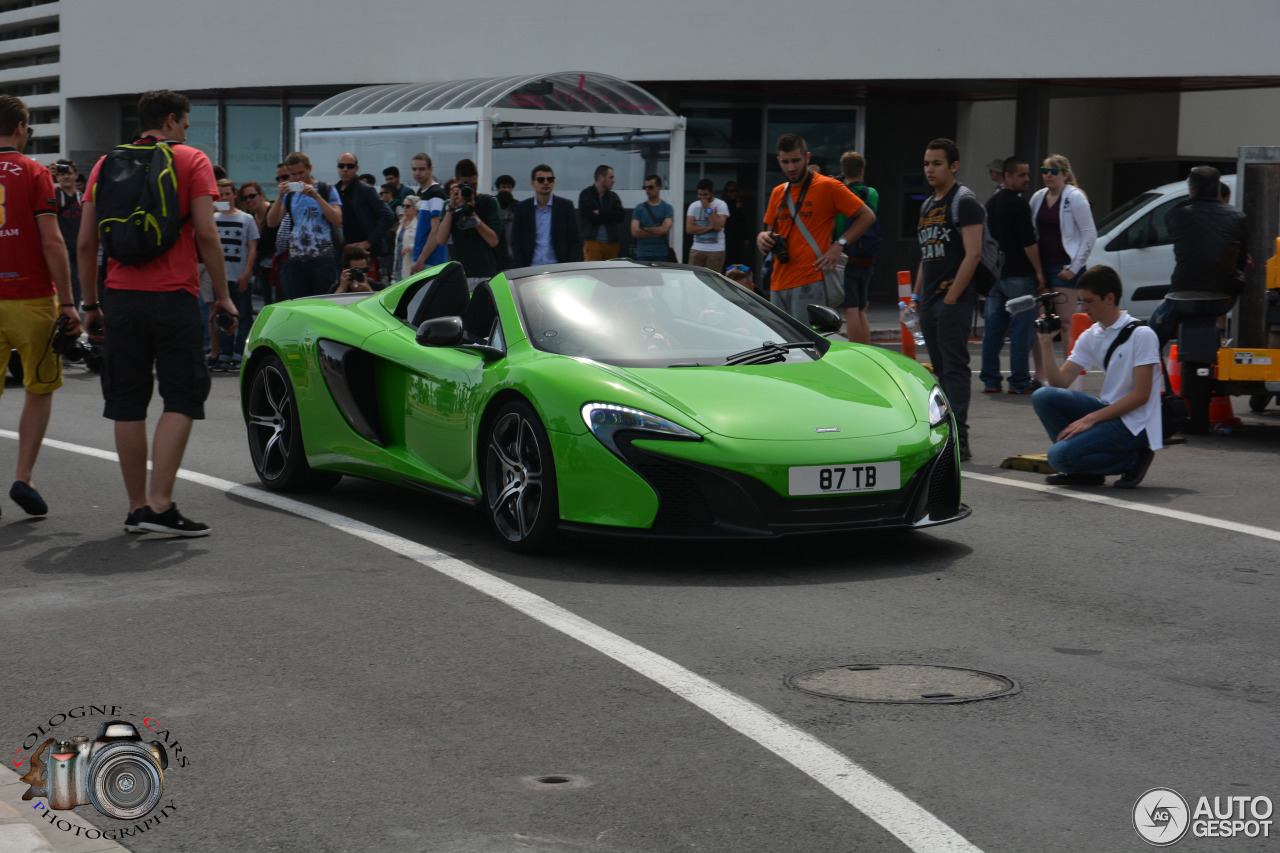 McLaren 650S Spider