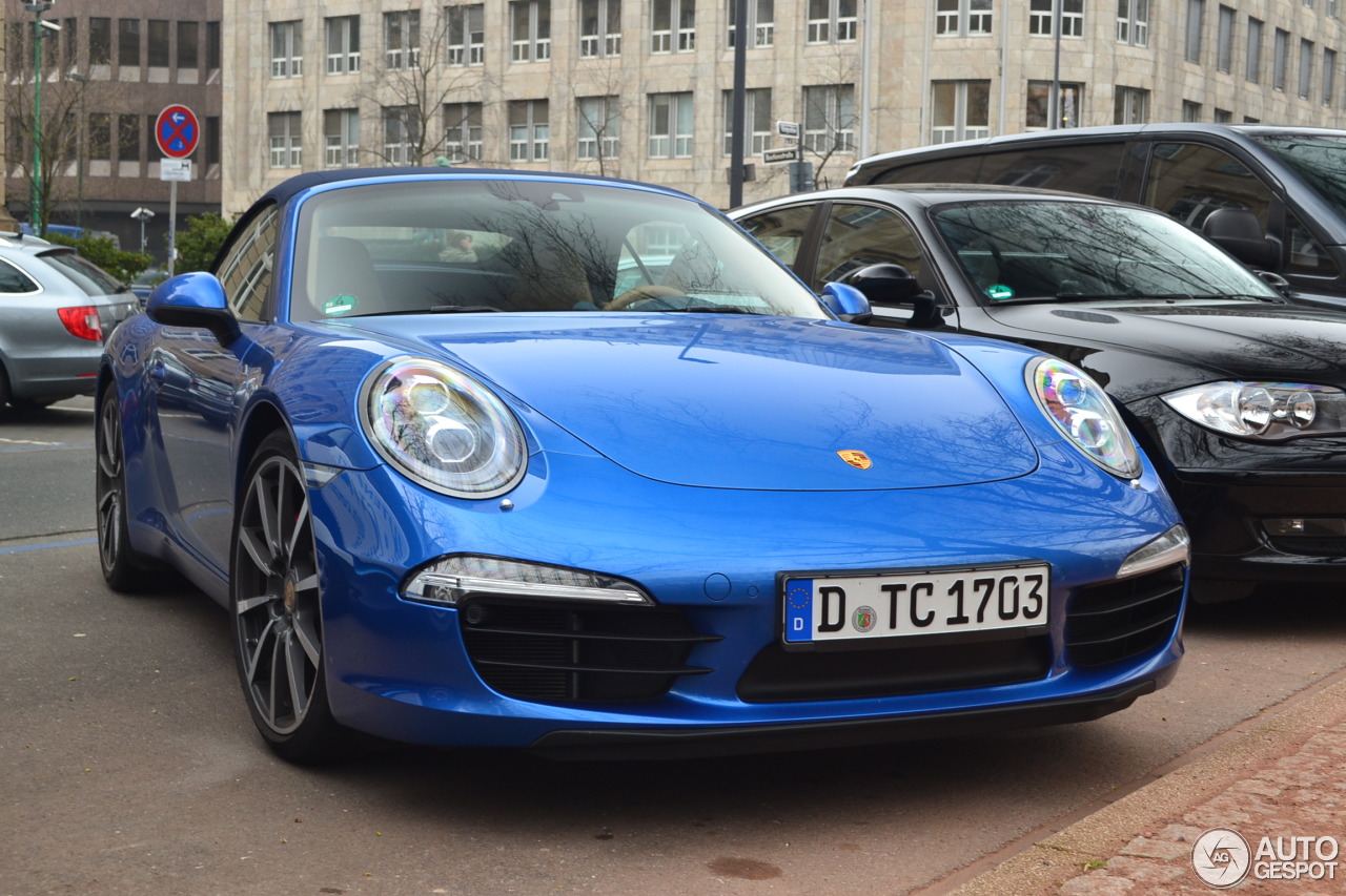 Porsche 991 Carrera S Cabriolet MkI