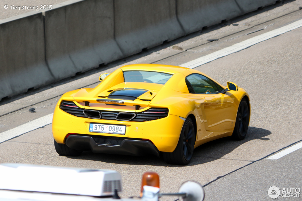 McLaren 12C Spider