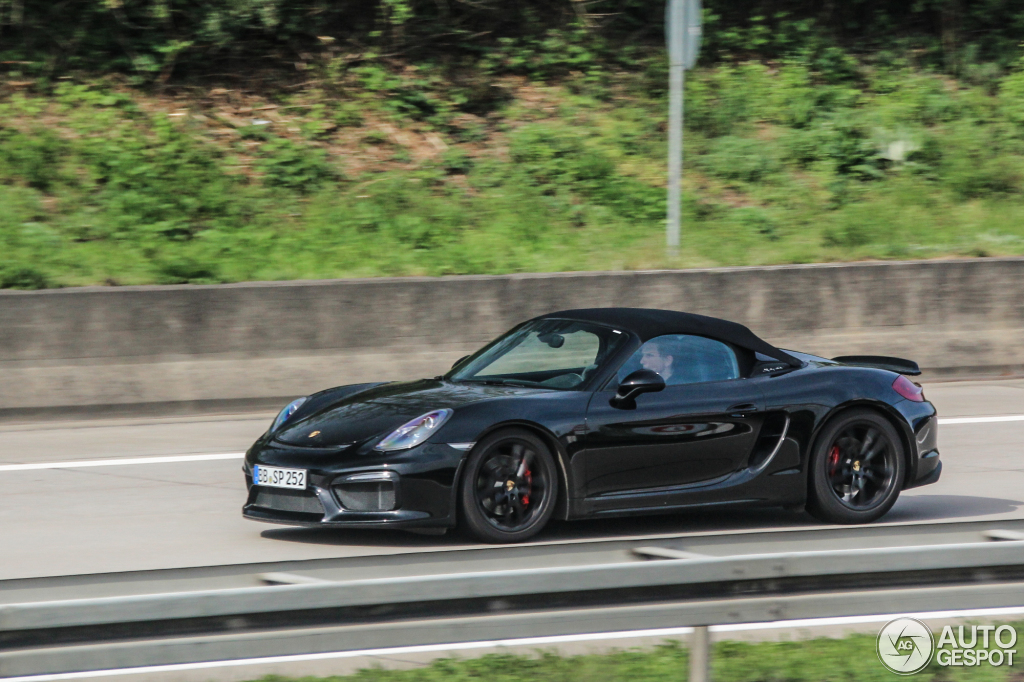 Porsche 981 Boxster Spyder