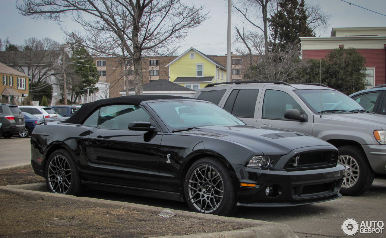 Ford Mustang Shelby GT500 Convertible 2014