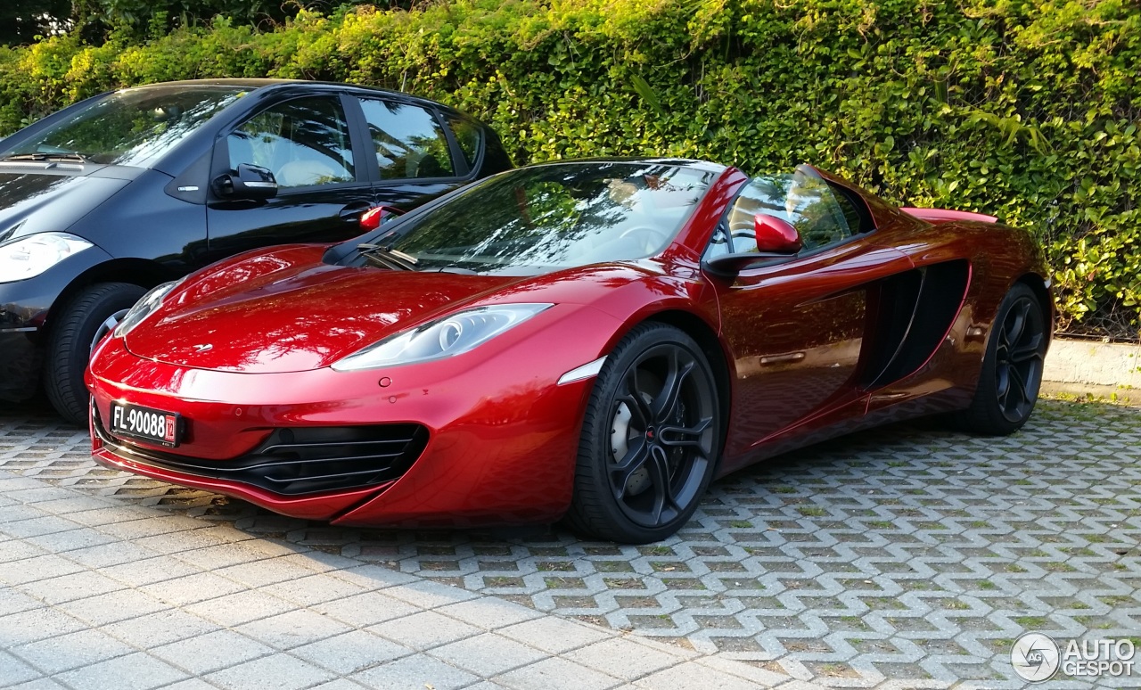 McLaren 12C Spider