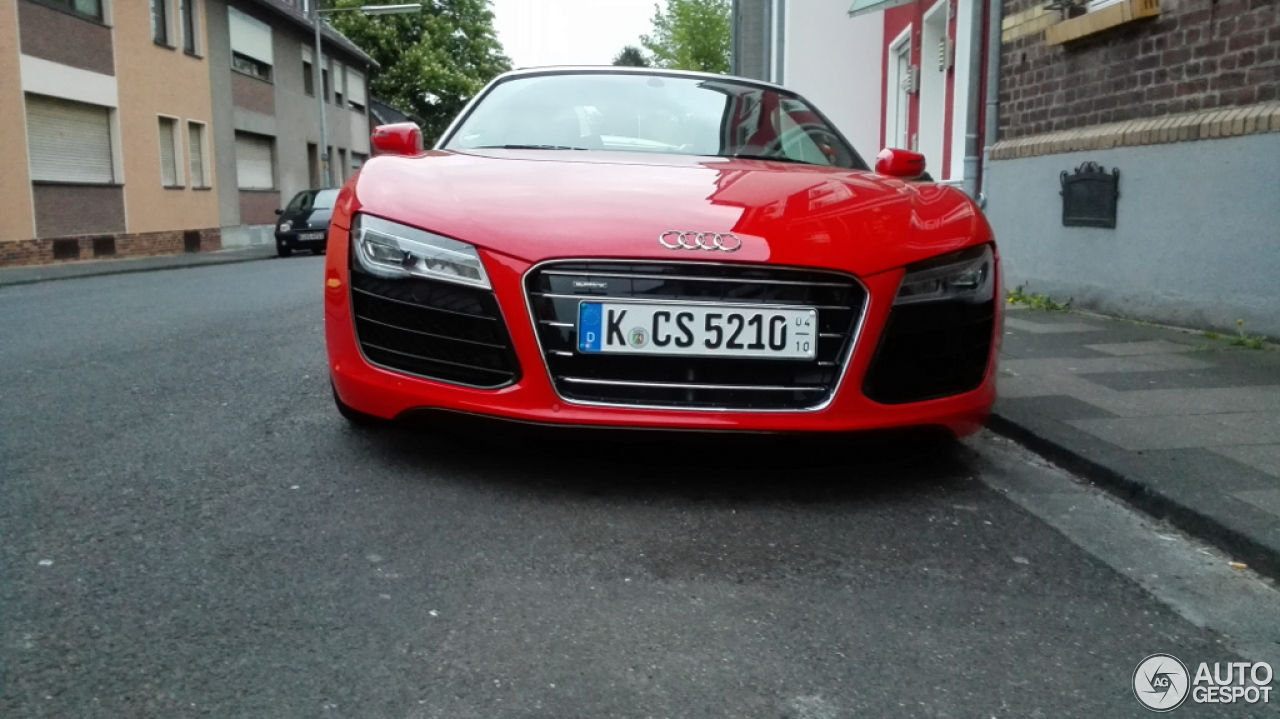 Audi R8 V10 Spyder 2013