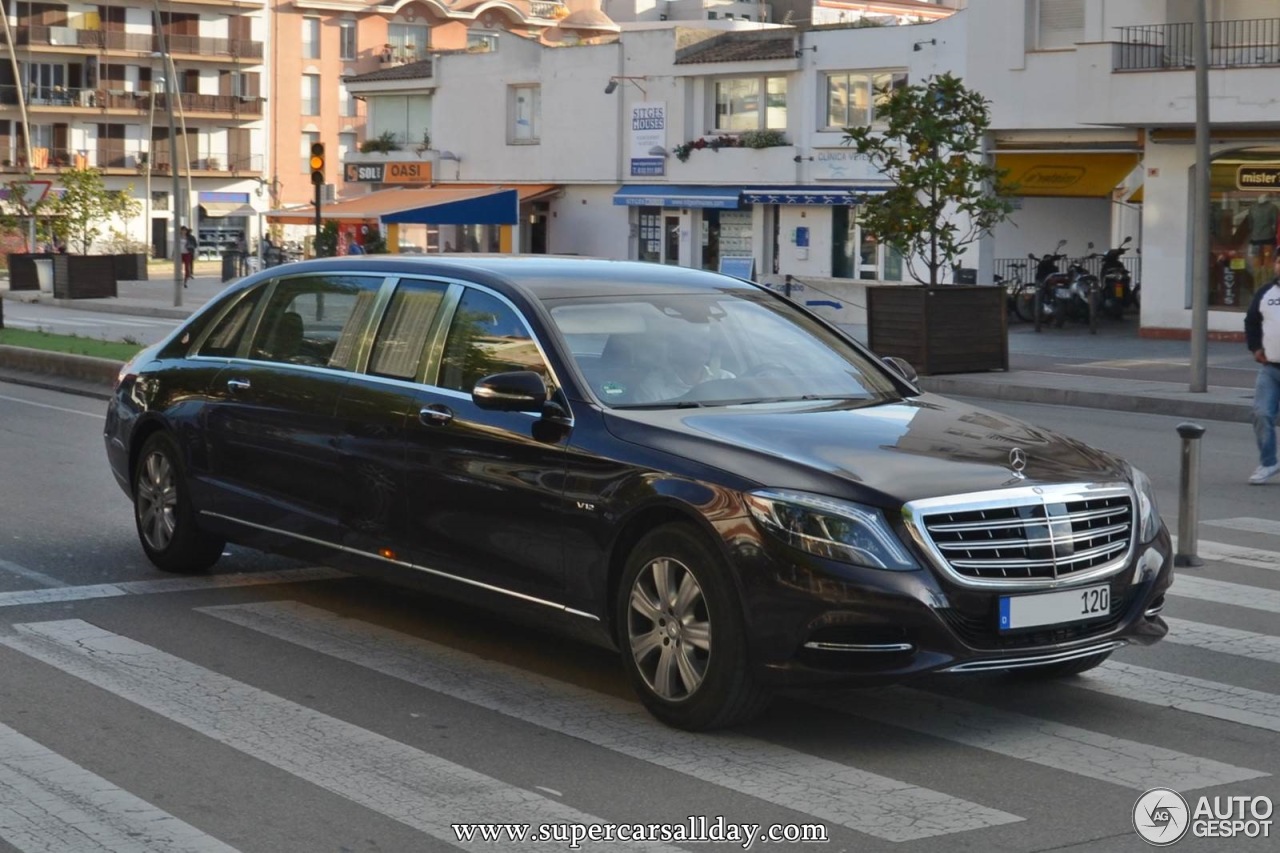 Mercedes-Maybach S 600 Pullman Guard VV222