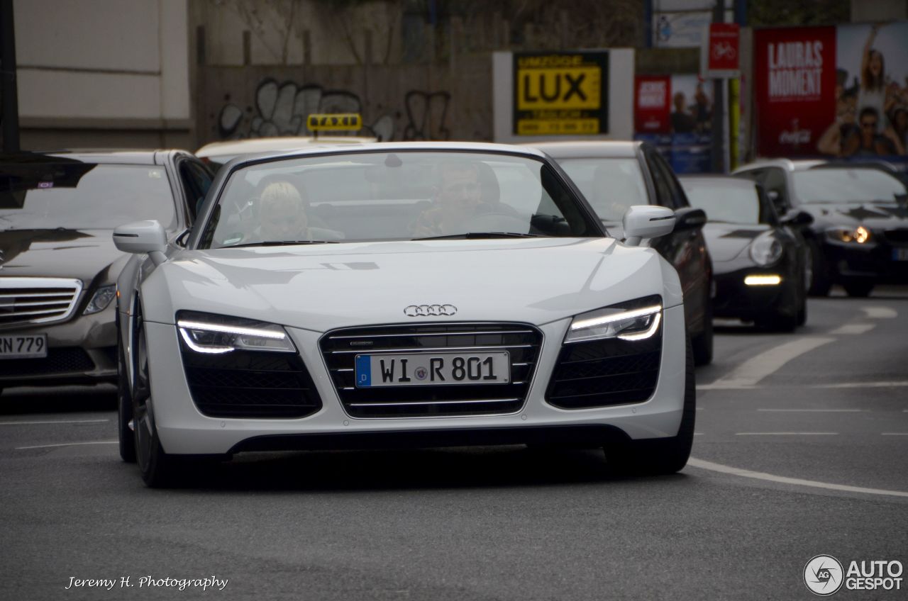 Audi R8 V10 Spyder 2013