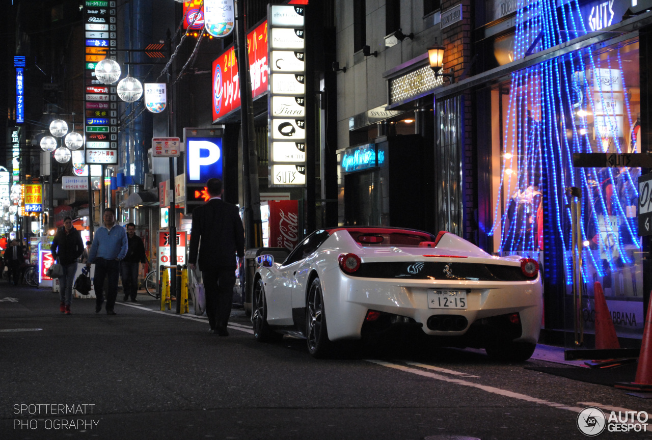 Ferrari 458 Spider