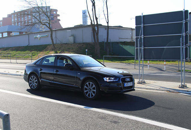 Audi A4 Sedan B9 Mule