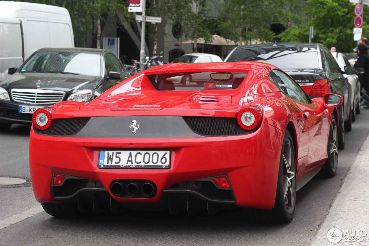 Ferrari 458 Spider