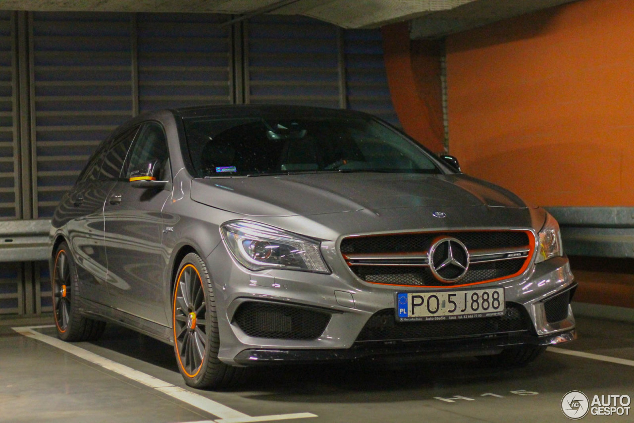 Mercedes-Benz CLA 45 AMG Shooting Brake OrangeArt Edition