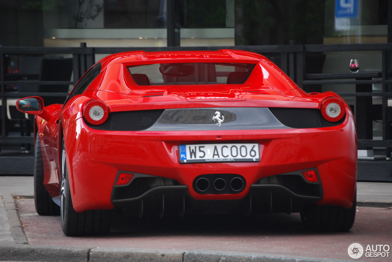 Ferrari 458 Spider