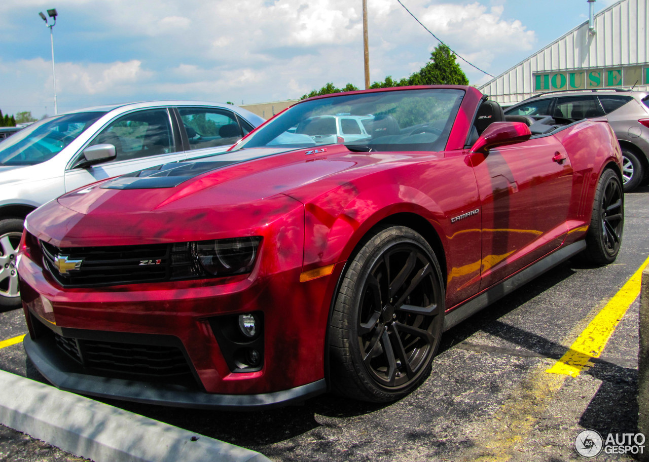 Chevrolet Camaro ZL1 Convertible 2014