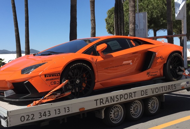 Lamborghini Aventador LP700-4 Liberty Walk LB Performance Wide Body