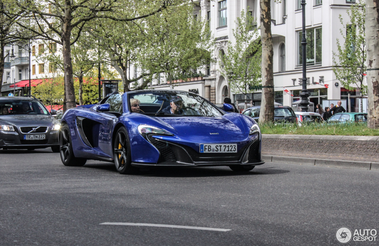 McLaren 650S Spider