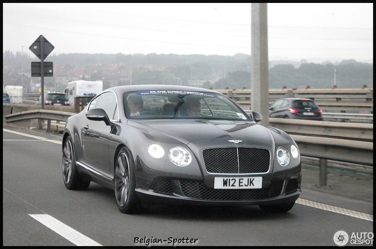 Bentley Continental GT Speed 2012