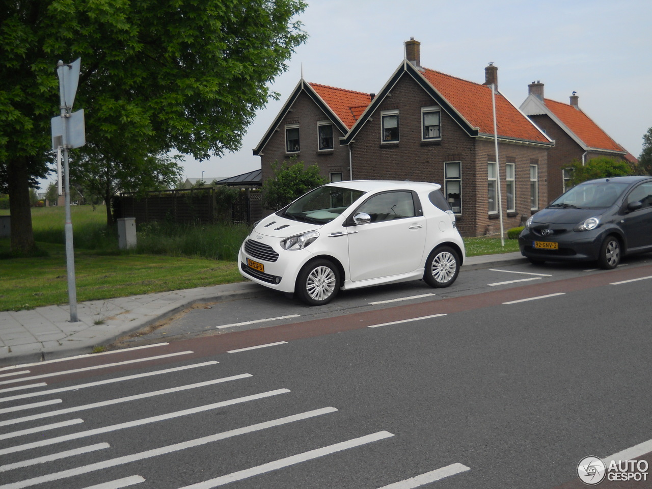 Aston Martin Cygnet Launch Edition White