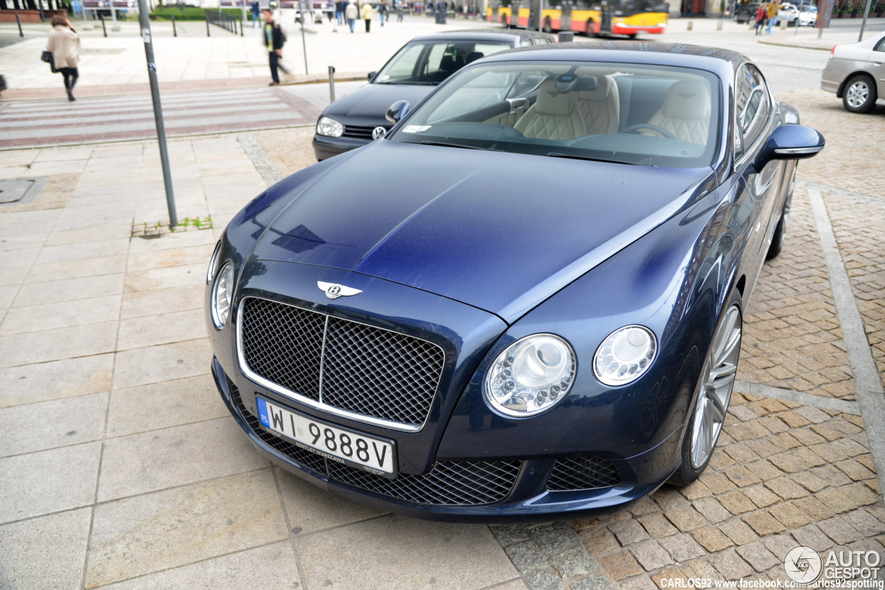 Bentley Continental GT Speed 2012