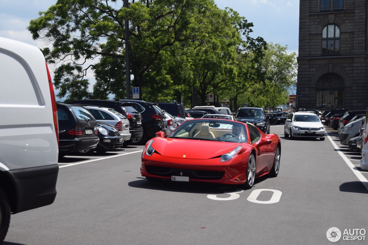 Ferrari 458 Spider