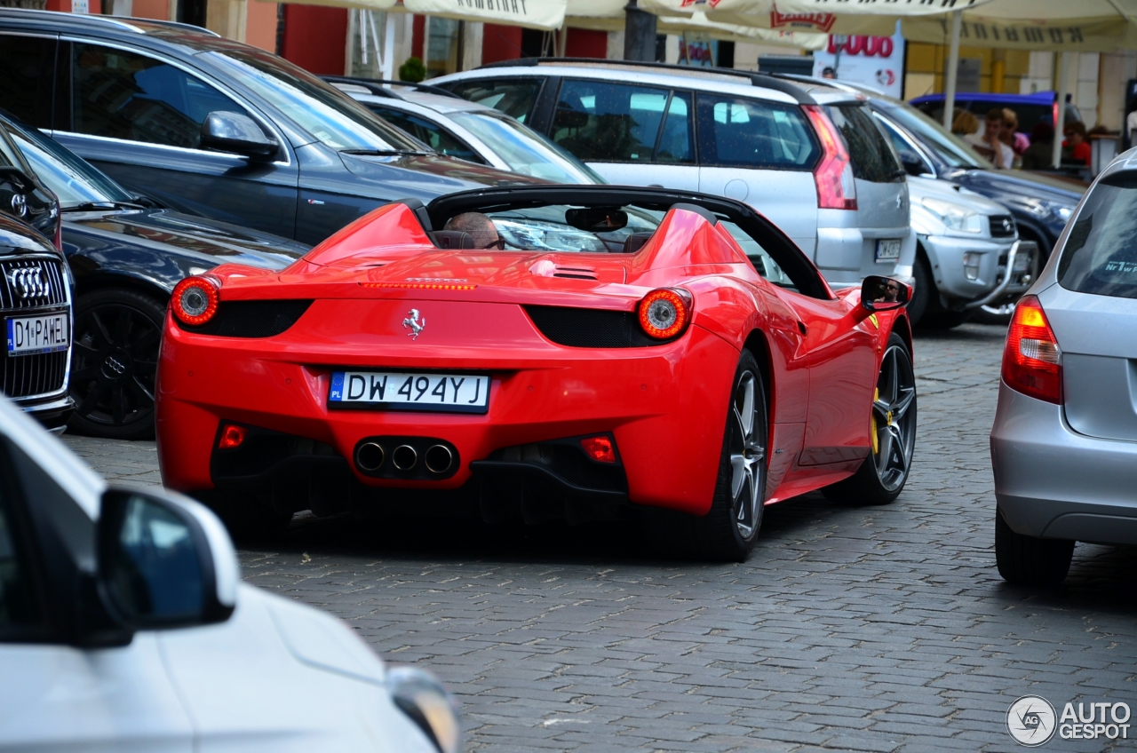 Ferrari 458 Spider