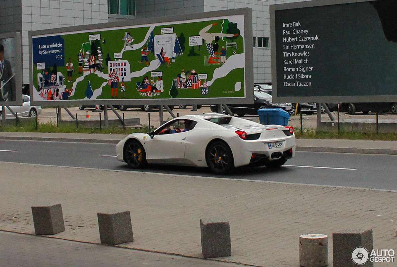 Ferrari 458 Spider