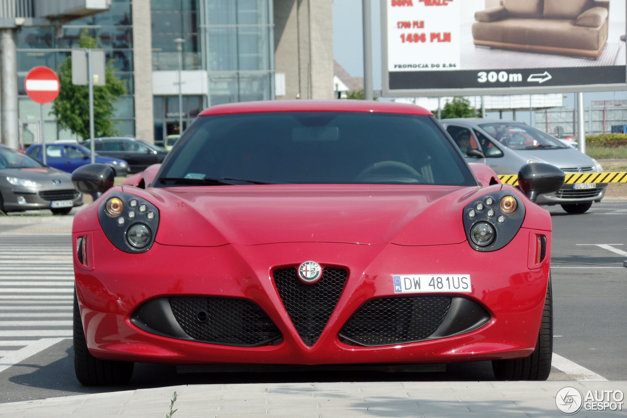 Alfa Romeo 4C Launch Edition