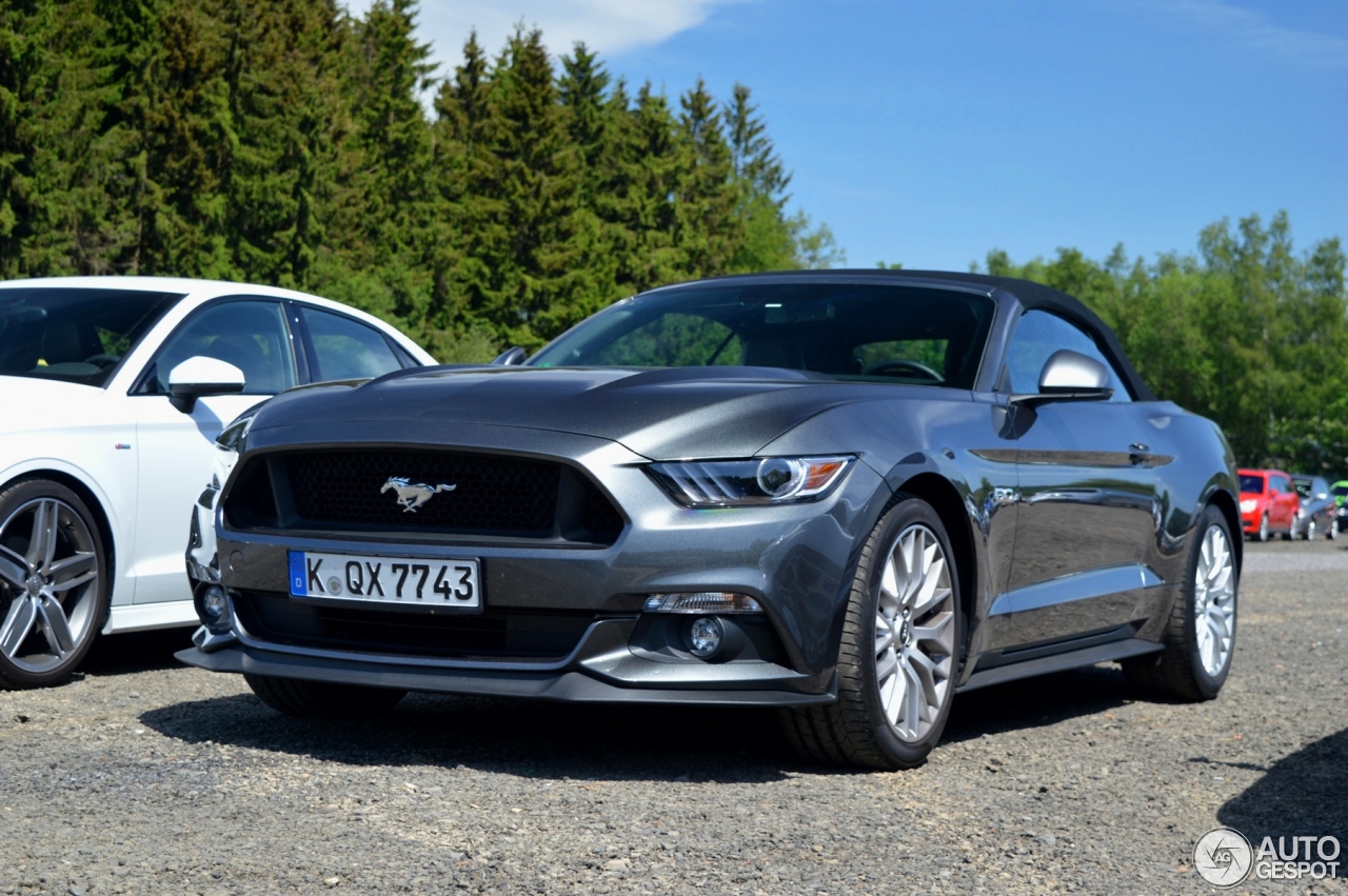 Ford Mustang GT Convertible 2015