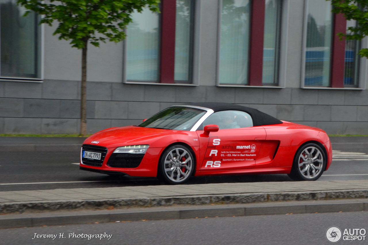 Audi R8 V10 Spyder 2013