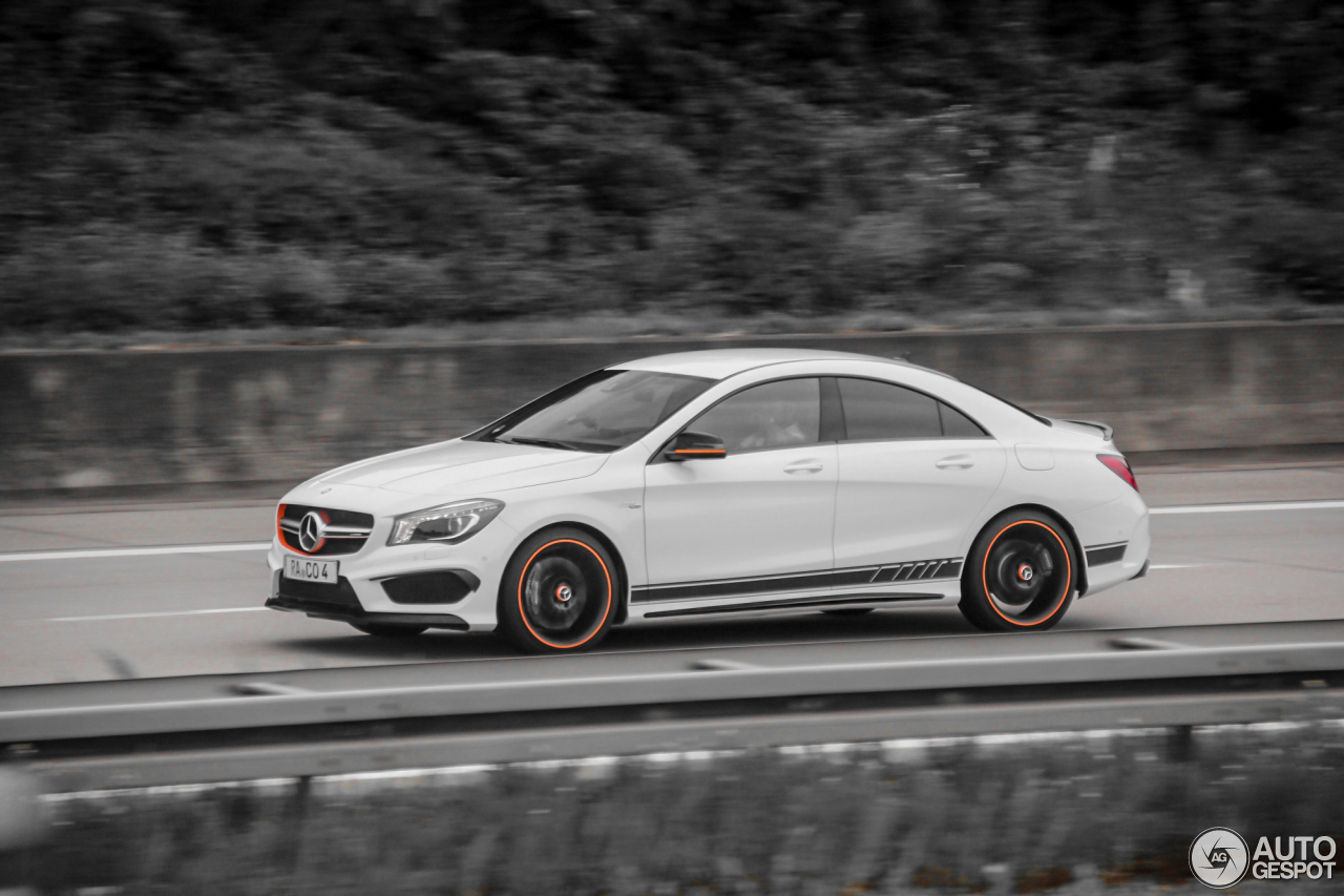 Mercedes-Benz CLA 45 AMG OrangeArt Edition C117