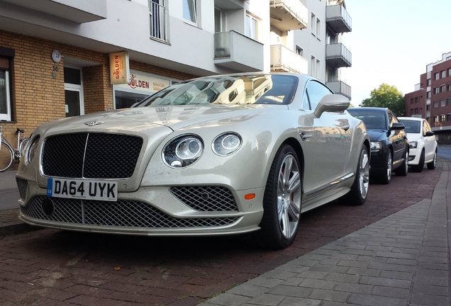 Bentley Continental GT Speed 2016