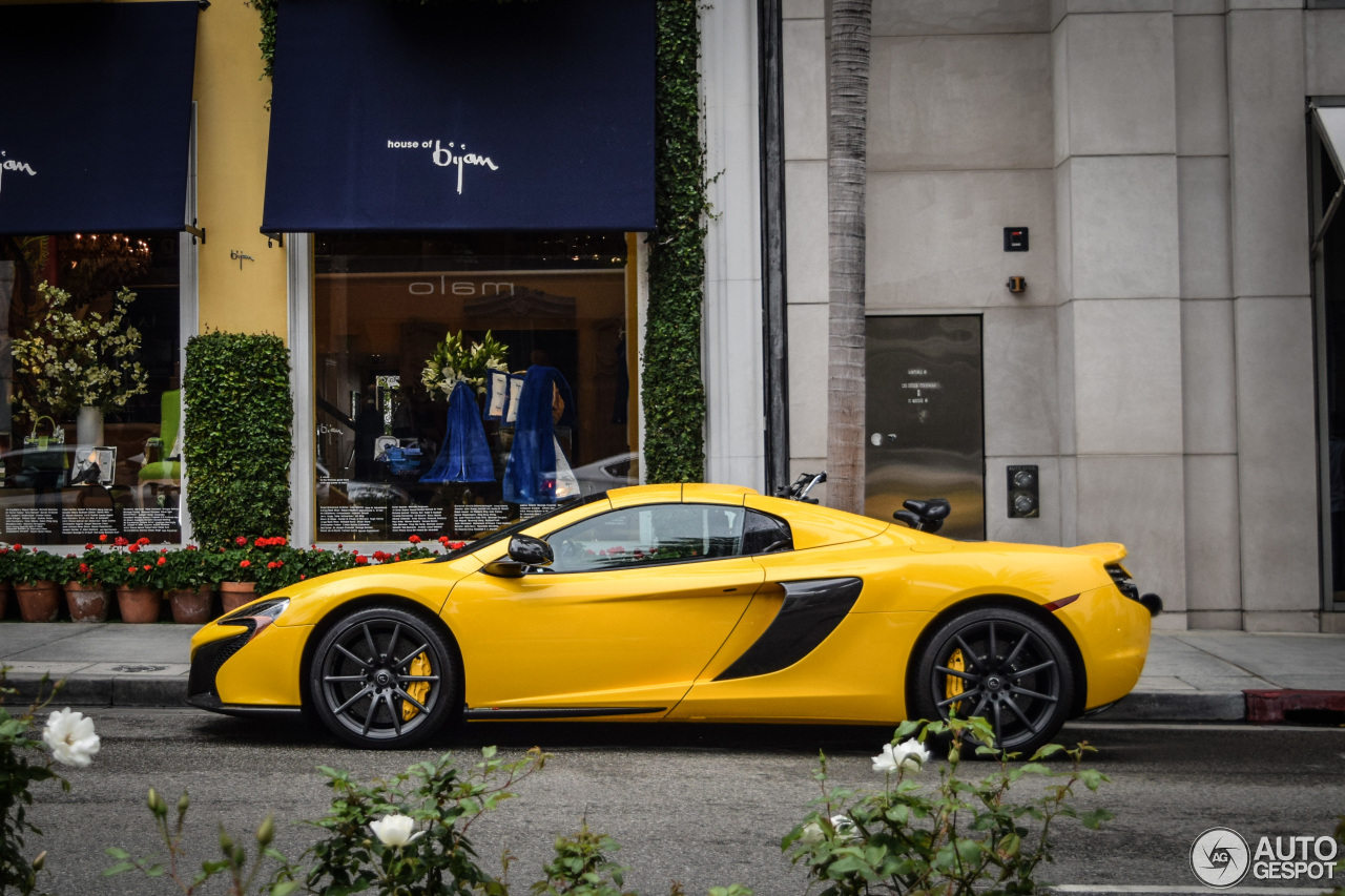 McLaren 650S Spider