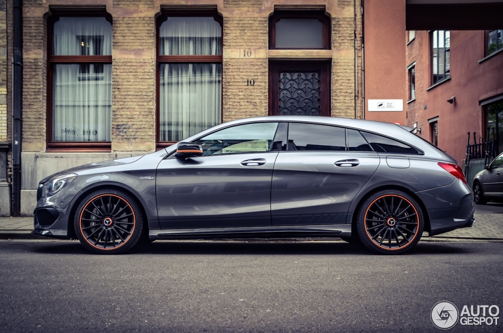 Mercedes-Benz CLA 45 AMG Shooting Brake OrangeArt Edition